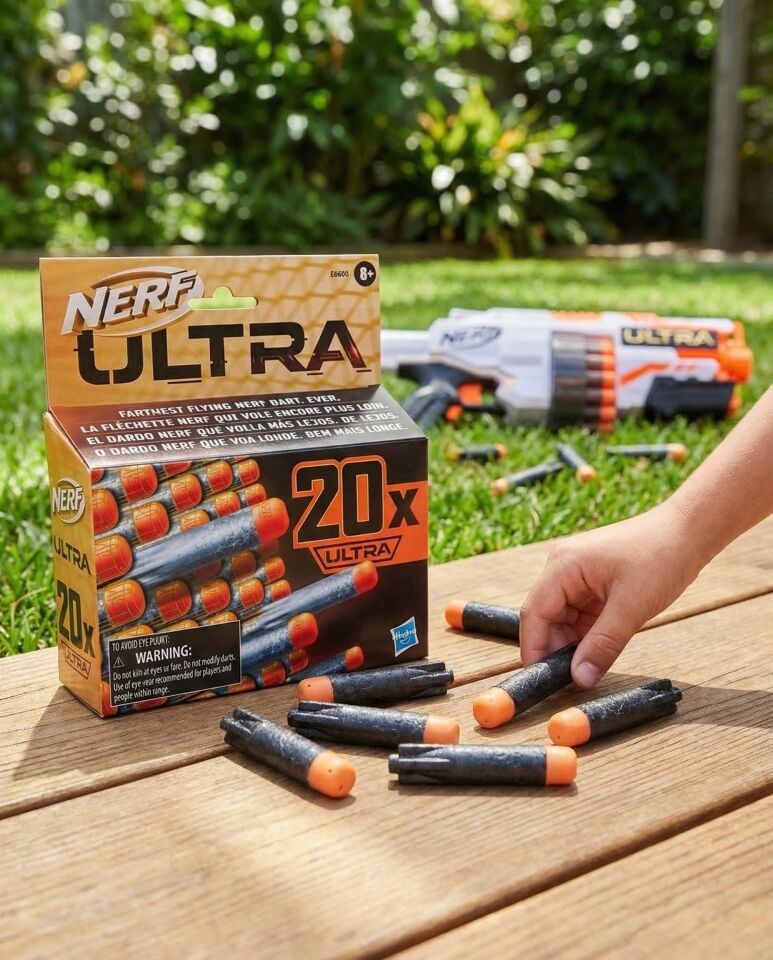 Nerf Ultra Dart 20’li Paket – Orijinal Nerf Ultra Dart Yedek Mermi