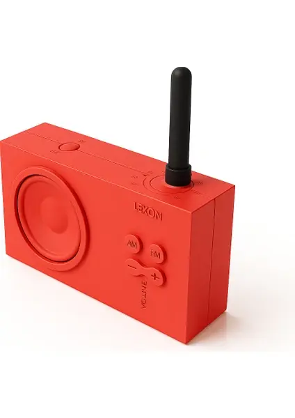Lexon Tykho LA42 Retro Radyo Kırmızı
