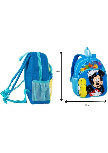Samsonite Mickey Mouse Çocuk Sırt Çantası Disney Lisanslı Kreş ve Anaokulu Çantası 7 Litre Mavi