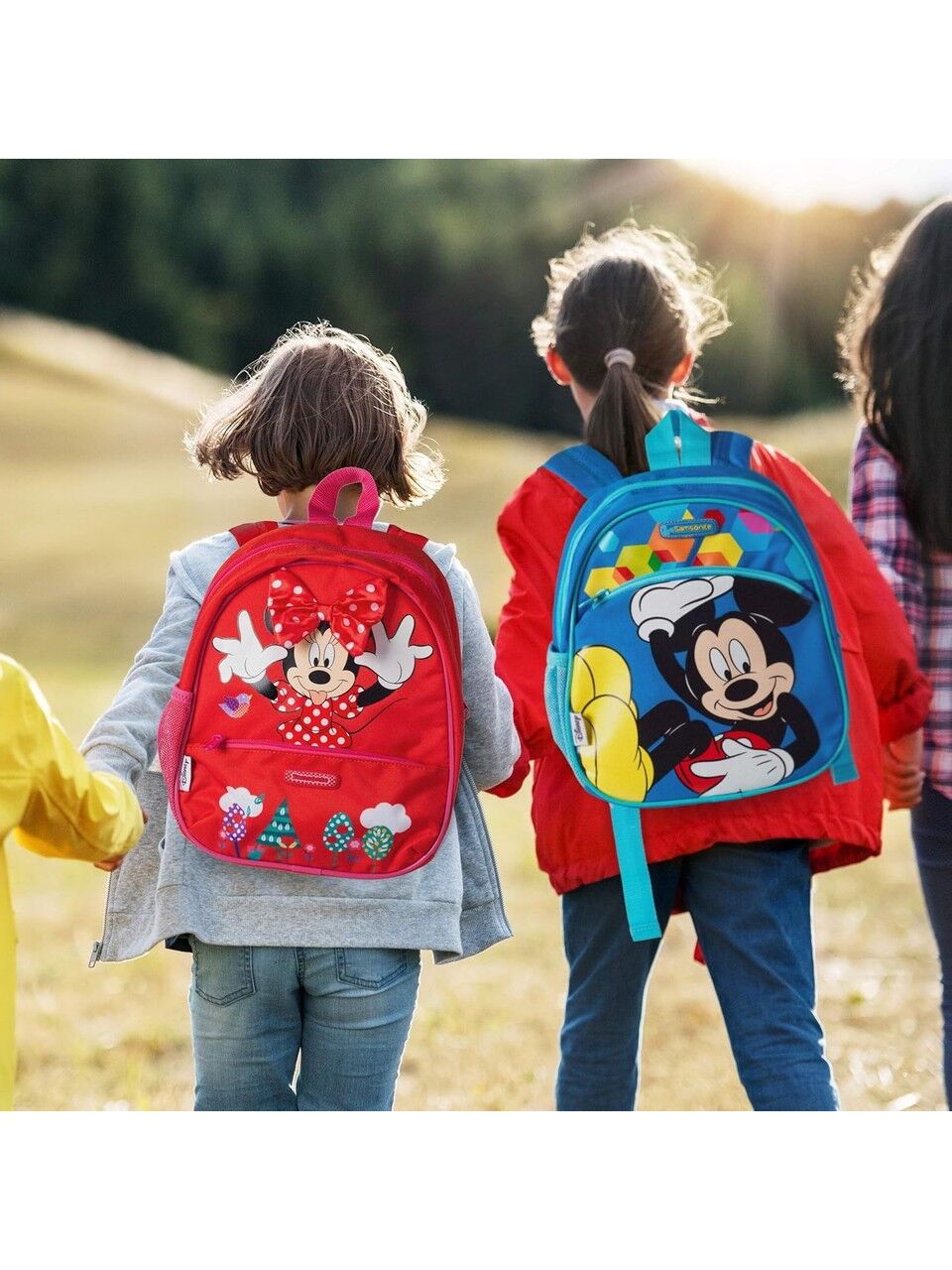 Samsonite Mickey Mouse Anaokulu Çantası Kırmızı – Lisanslı Disney Çocuk Okul Çantası