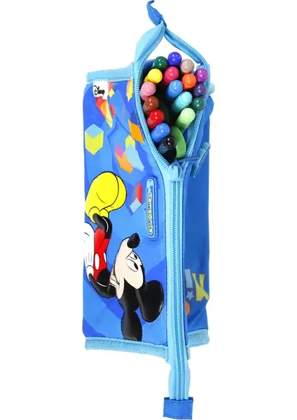 Samsonite Mickey Mouse Kalem Kutusu Disney Lisanslı Mavi