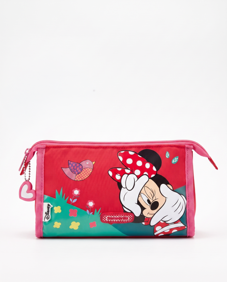 Samsonite Minnie Mouse Kalem Kutusu Disney Lisanslı Kırmızı